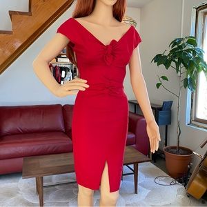 Dixiefried Red Niagara Mini Dress Sz S Pinup Couture